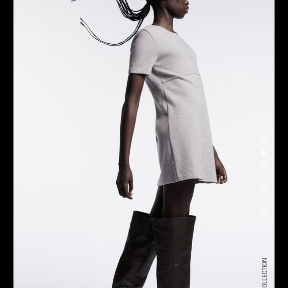 Zara Gray Dress - Picture 4 of 8